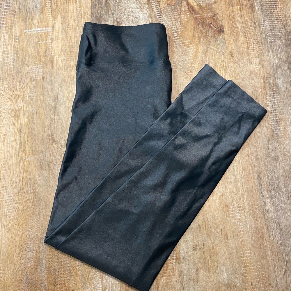 Koral shiny dark grey legging